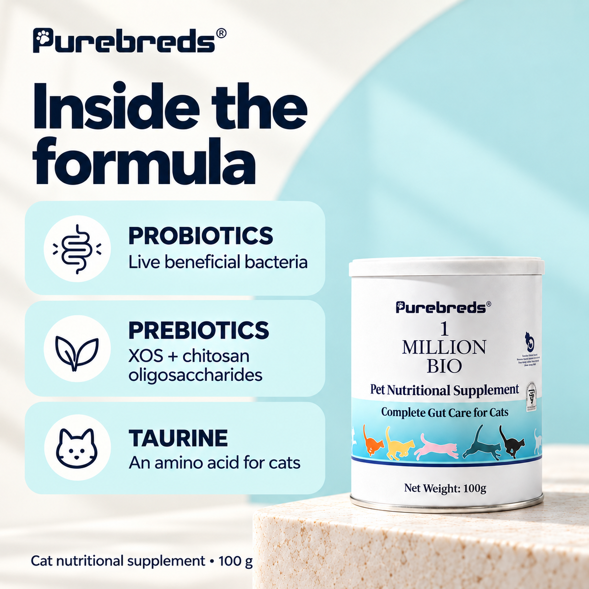 Daily Gut Support For Cats With Sensitive Digestion