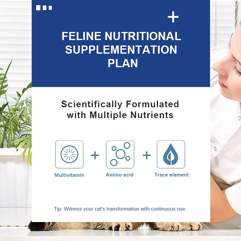 Feline Multivitamin Amino Acid & Trace Element Supplement daily wellness support