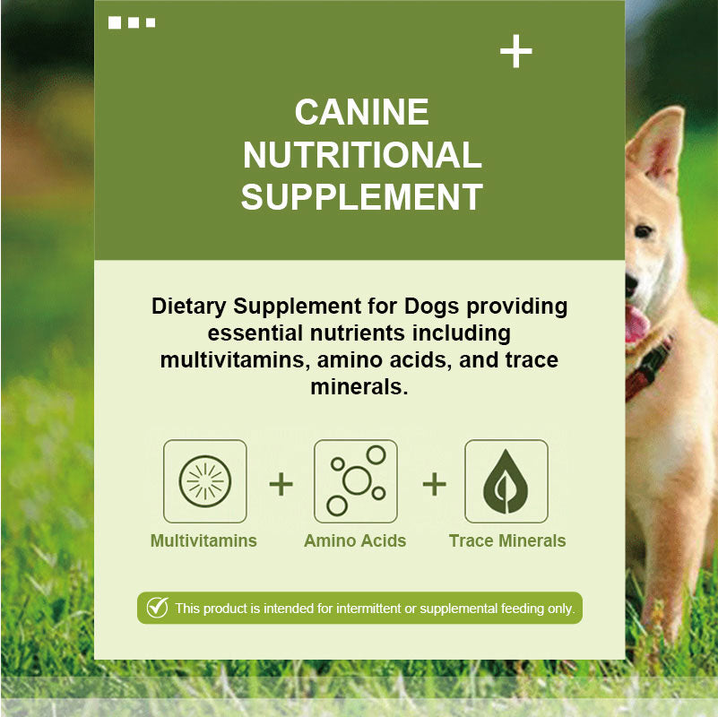 Purebreds canine nutritional supplement formula overview