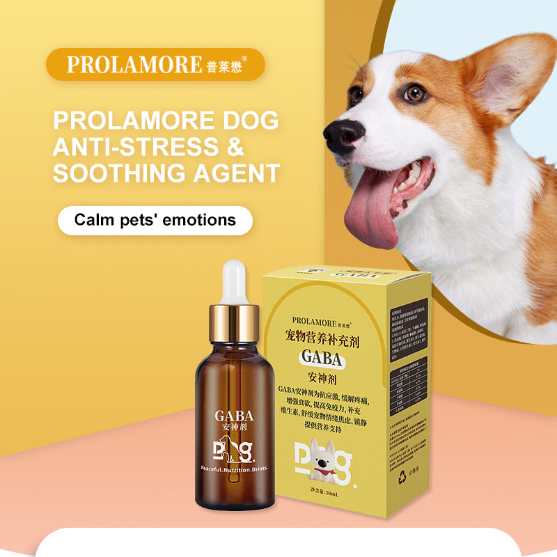 PROLAMORE Dog Anti-Stress & Soothing Agent calming supplement overview