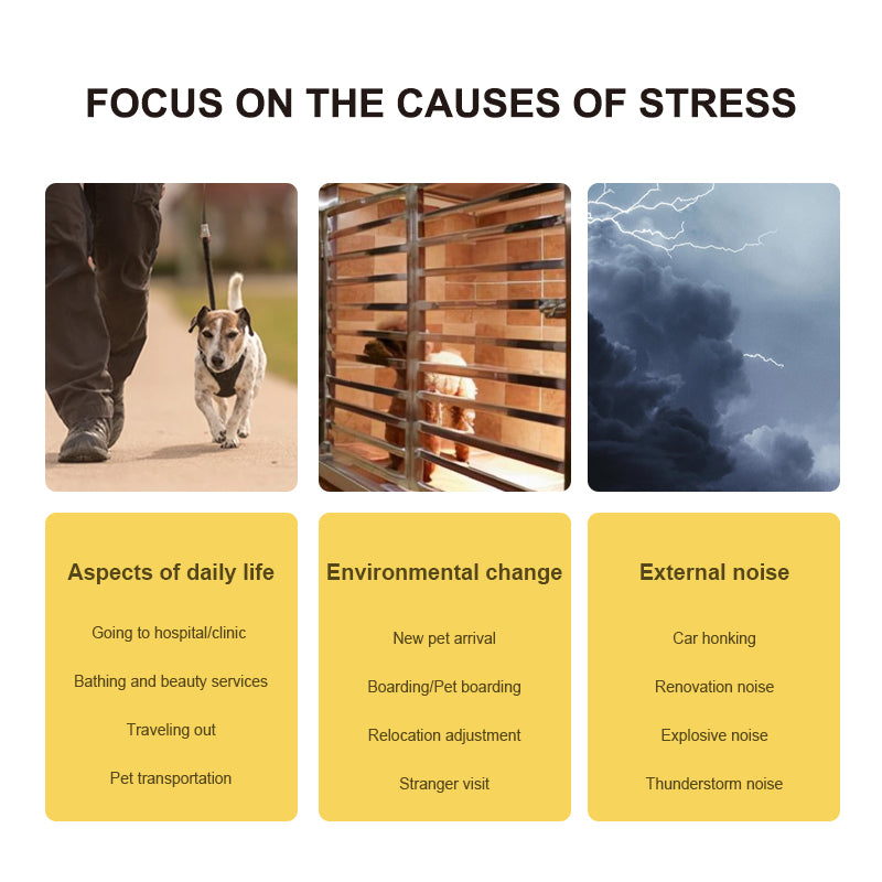PROLAMORE Dog Anti-Stress & Soothing Agent key calming support benefits