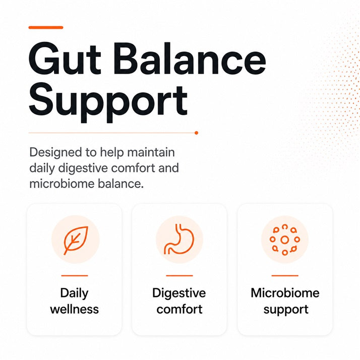 Probiotic & Prebiotic Gut Support Powder for Dogs。